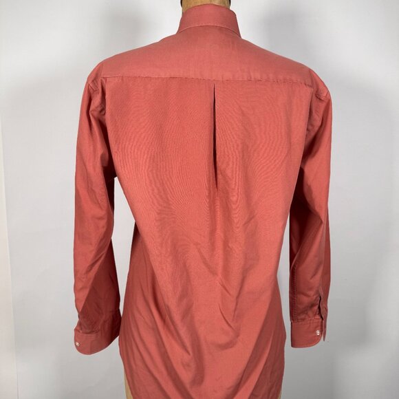 Vintage Yves Saint Laurent Faded Red Button Up Shirt - Picture 2 of 8